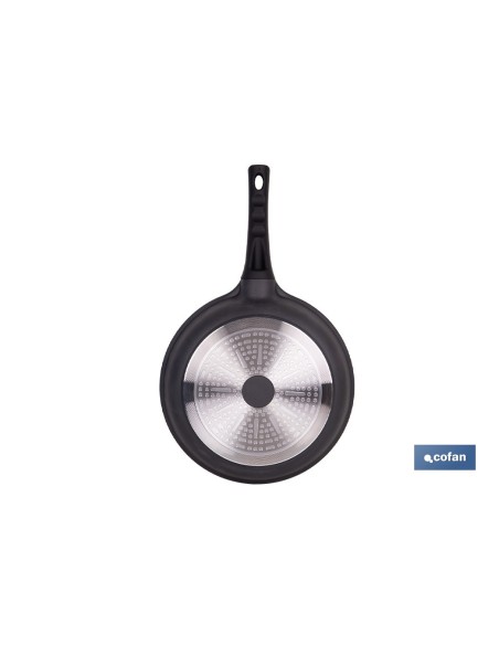 SARTÉN DE INDUCCIÓN DE ALUMINIO FORJADO Ø30 CM ANZIO