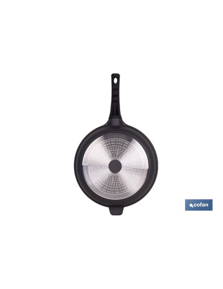 SARTÉN DE INDUCCIÓN DE ALUMINIO FORJADO Ø32 CM ANZIO