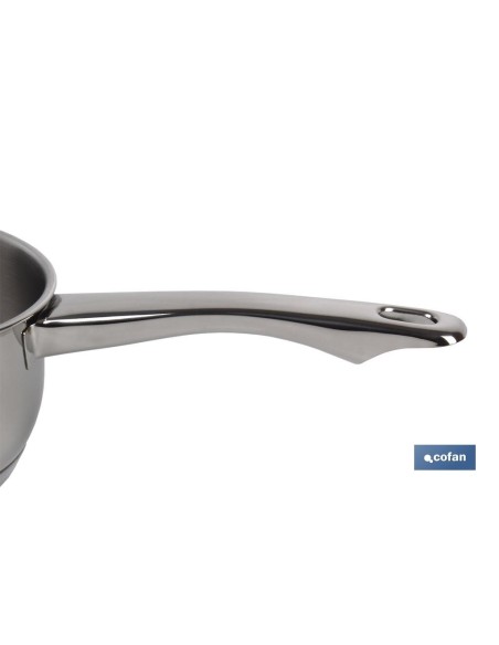 CAZO MANGO INOX INDU.2.6L MODELO POLENTA Ø200 MM