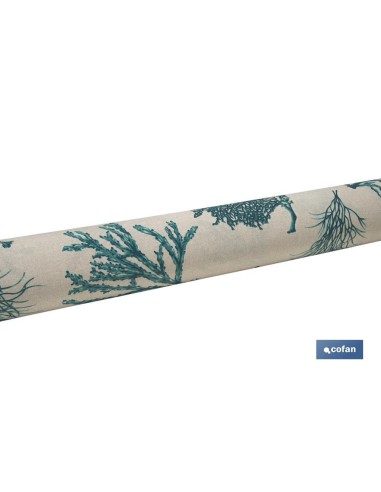 ROLLO MANTEL ANTIMANCHAS RESINADO 1,40 x 20m 50% ALG/50% POL. MAR