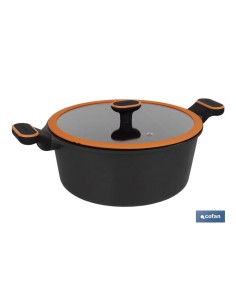 CACEROLA 28 CM FULL INDUCTION ALUMINIO FUNDIDO OLIVIER