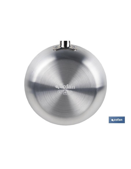 SARTÉN PROFESIONAL 24 CM ALUMINIO Y MANGO ACERO INOXIDABLE TYLER