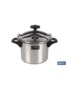 OLLA PRESIÓN INOX MODELO POLENTA INDUCCIÓN 6 LT