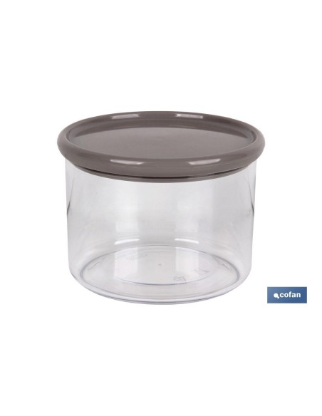 BOTE MULTIUSOS MODELO ALBAHACA COLOR PIEDRA 160ML 8X6cm