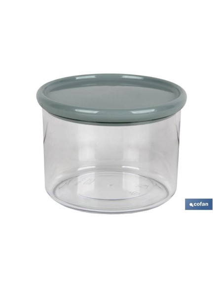 BOTE MULTIUSOS MODELO ALBAHACA VERDE AGUA 500ML 11X8xcm venta unitaria