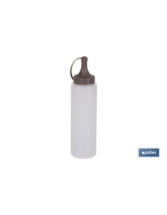 BOTELLA ACEITERA MODELO ALBAHACA 250 ML COLOR PIEDRA 5X20 CM VENTA UNITARIA