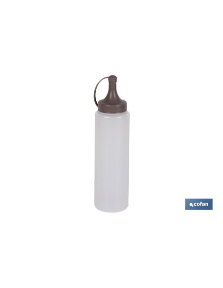 BOTELLA ACEITERA MODELO ALBAHACA 250 ML COLOR PIEDRA 5X20 CM VENTA UNITARIA