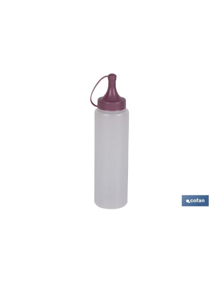 BOTELLA ACEITERA MODELO ALBAHACA 250 ML ROSA PALO 5X20cm venta unitaria