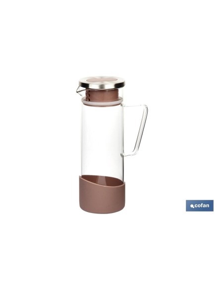 JARRA BOROSILICATO TIERRA 1300 ml