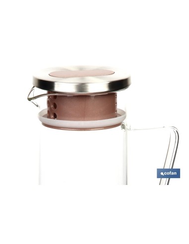 JARRA BOROSILICATO TIERRA 1300 ml