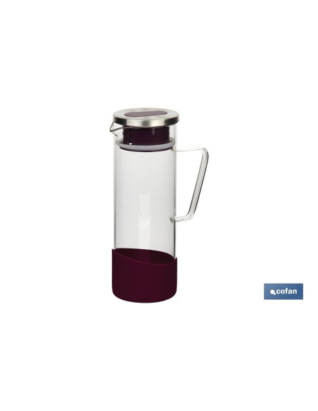 JARRA BOROSILICATO VIOLETA 1300 ml
