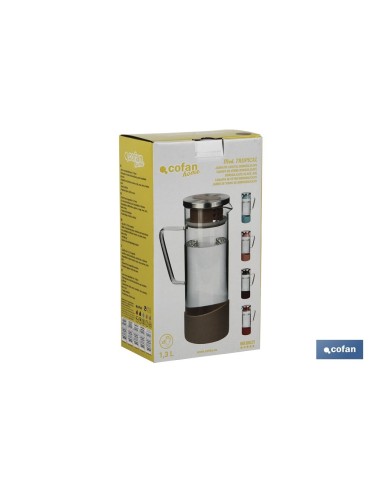 JARRA BOROSILICATO VIOLETA 1300 ml