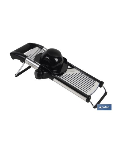 MANDOLINA DE ACERO INOX. 41,8X16,5X6,5 CM
