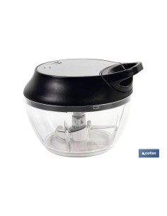 PICADORA MANUAL, TAPA Y ACCESORIO BATIDOR 500 ML