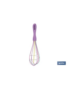 BATIDOR MANUAL MULTICOLOR MODELO VERGINI 25 CM