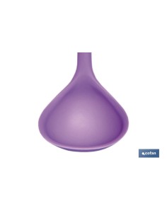 CAZO SOPA SILICONA MODELO VERGINI MORADA 28 X 8.5 CM 2