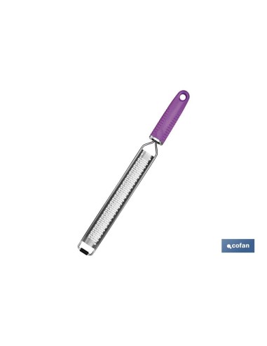 RALLADOR MANUAL DE ACERO INOX. MODELO VERGINI 39 X 3.5 CM