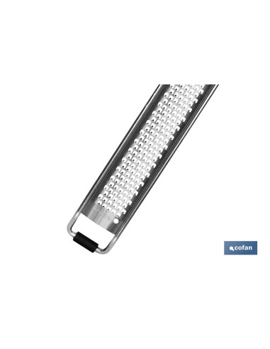 RALLADOR MANUAL DE ACERO INOX. MODELO VERGINI 39 X 3.5 CM