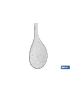 CUCHARA DE COCINA DE SILICONA BLANCA MODELO BACH 30 CM 2