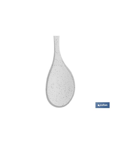 CUCHARA DE COCINA DE SILICONA BLANCA MODELO BACH 30 CM