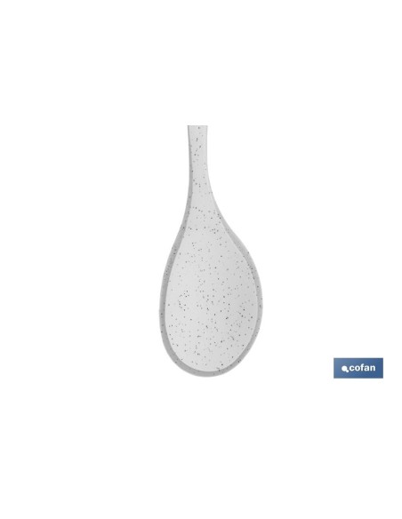 CUCHARA DE COCINA DE SILICONA BLANCA MODELO BACH 30 CM