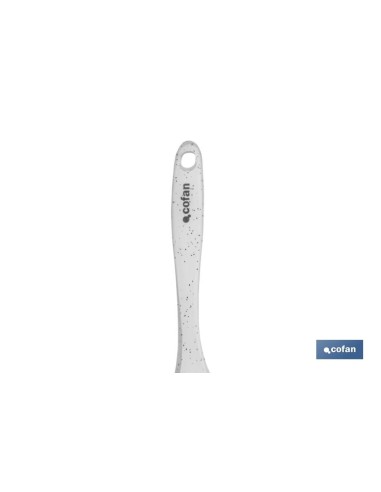 CUCHARA DE COCINA DE SILICONA BLANCA MODELO BACH 30 CM