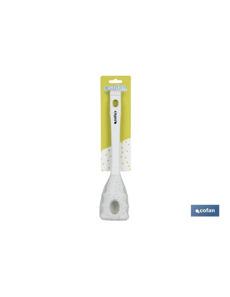 PINZAS DE NYLON Y SILICONA BLANCA MODELO BACH 28 CM
