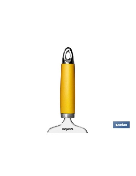 PALA DE CORTAR QUESO AMARILLO MODELO SENA 22 CM