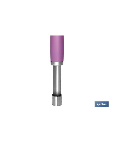 DESCORAZONADOR MODELO SENA MORADO 21 CM