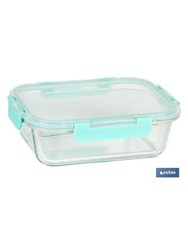SET DE 3 RECIPIENTES DE BOROSILICATO MODELO AGATHA 640 ML -1040 ML-1520 ML