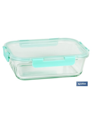 SET DE 3 RECIPIENTES DE BOROSILICATO MODELO AGATHA 640 ML -1040 ML-1520 ML