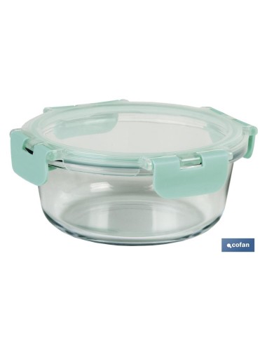 SET DE 2 RECIPIENTES DE BOROSILICATO MODELO AGATHA 620 ML - 950ML