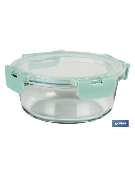 SET DE 2 RECIPIENTES DE BOROSILICATO MODELO AGATHA 620 ML - 950ML