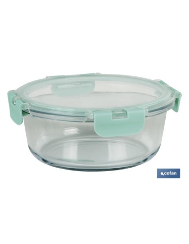SET DE 2 RECIPIENTES DE BOROSILICATO MODELO AGATHA 620 ML - 950ML