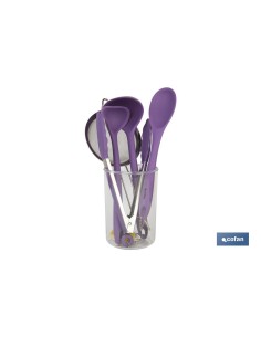 SET DE 6 UTENSILIOS DE COCINA GAMA VERGINI 2