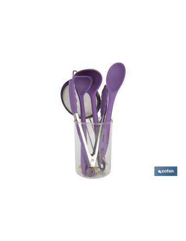 SET DE 6 UTENSILIOS DE COCINA GAMA VERGINI