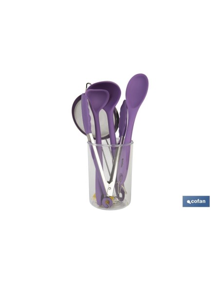 SET DE 6 UTENSILIOS DE COCINA GAMA VERGINI