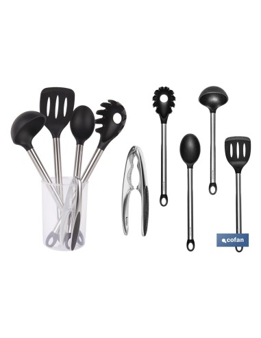 SET DE 6 UTENSILIOS DE COCINA GAMA NEIGE