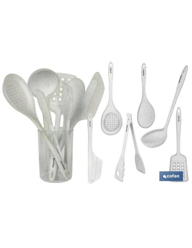 SET DE 7 UTENSILIOS DE COCINA GAMA BACH