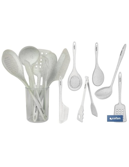 SET DE 7 UTENSILIOS DE COCINA GAMA BACH