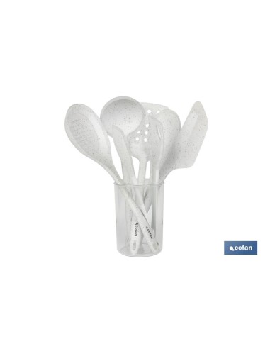 SET DE 7 UTENSILIOS DE COCINA GAMA BACH