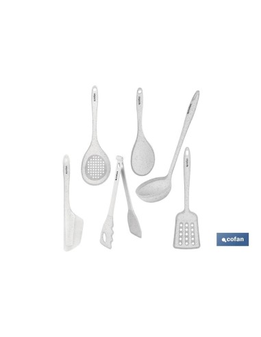 SET DE 7 UTENSILIOS DE COCINA GAMA BACH