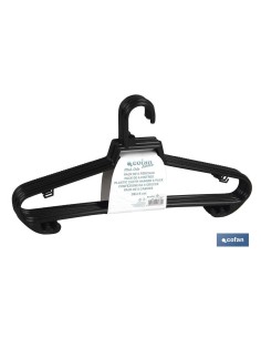 PACK DE 6 PERCHAS NEGRAS 38 X18 CM 2