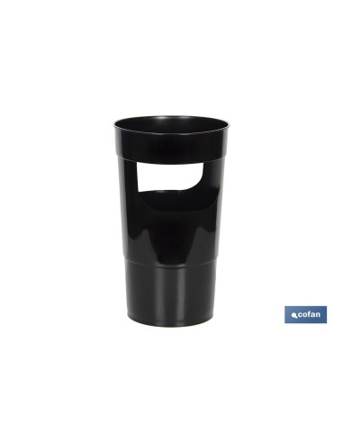 PARAGÜERO NEGRO POLIPROPILENO 27 X 20.6 X 45 CM venta unitaria