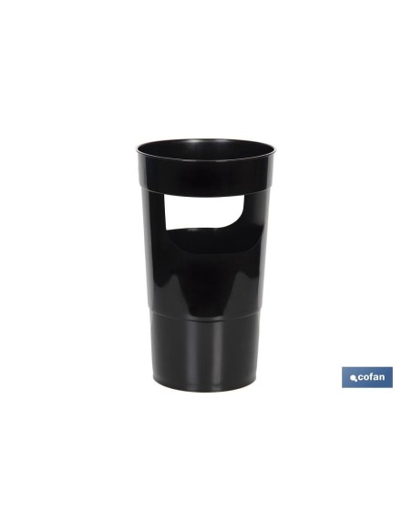 PARAGÜERO NEGRO POLIPROPILENO 27 X 20.6 X 45 CM venta unitaria