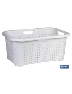 CESTA MULTIUSOS BLANCO 59 X 38 X 26 CM venta unitaria