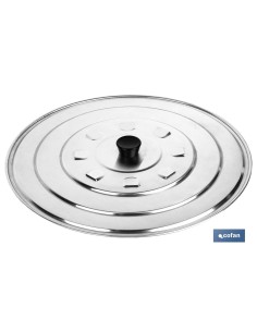 TAPA C/DESVAPO ALUMINIO 24cm