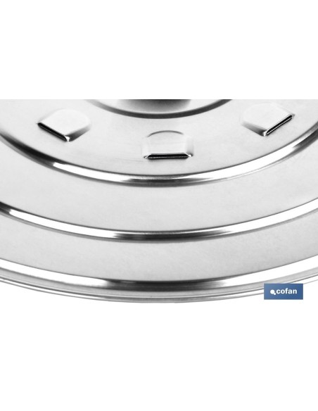 TAPA C/DESVAPO ALUMINIO 32 cm