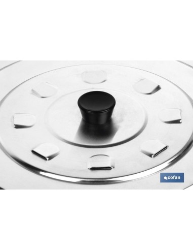TAPA C/DESVAPO ALUMINIO 32 cm