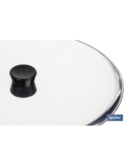 TAPA GIRATORTILLAS ACERO INOX 26 cm venta unitaria